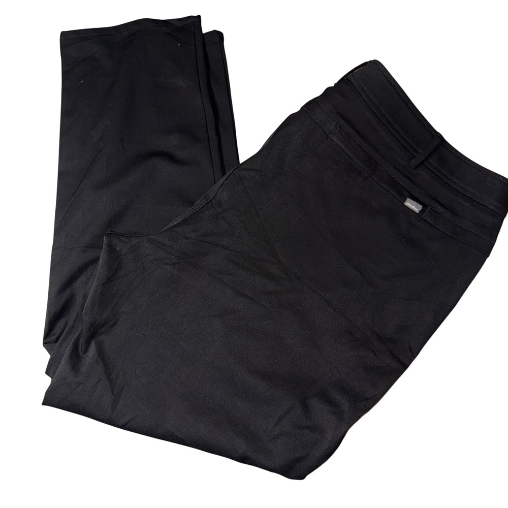 Eddie Bauer Travex WW Curvy Travel Pant 24W Black new with tags